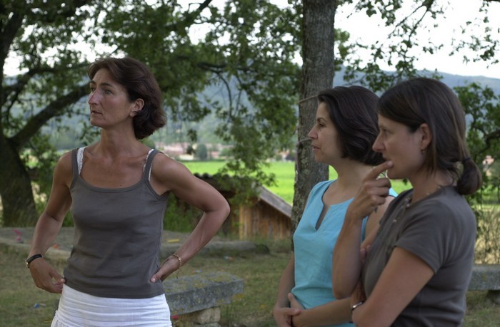 Emmanuelle, Anne-Françoise et Marie-Noël