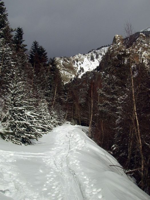 Piste, 3 métres de neige