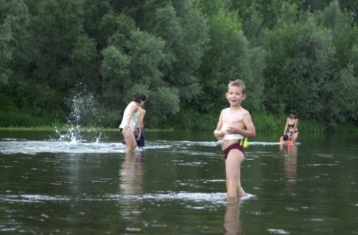 Baptiste à la rivière