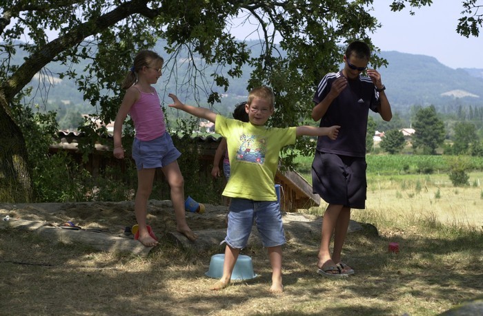 Mathilde, Baptiste et David