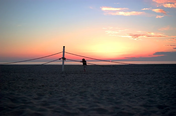 Coucher de soleil, Deauville